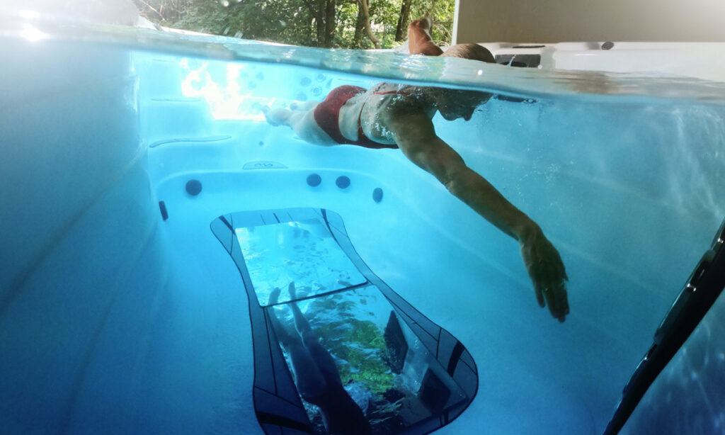 lustra do swim spa