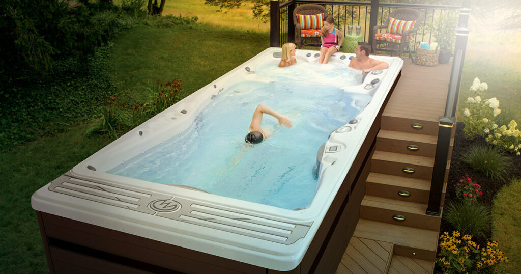 dual zone swim spa