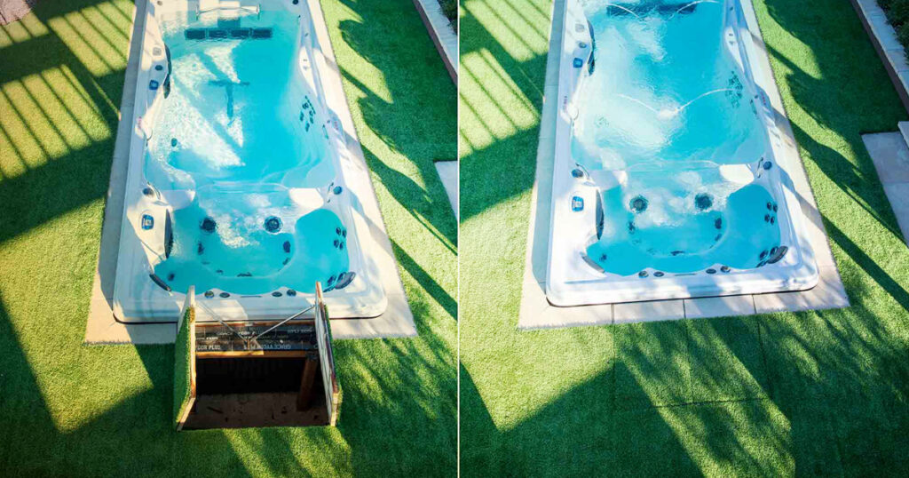 naziemne swim spa