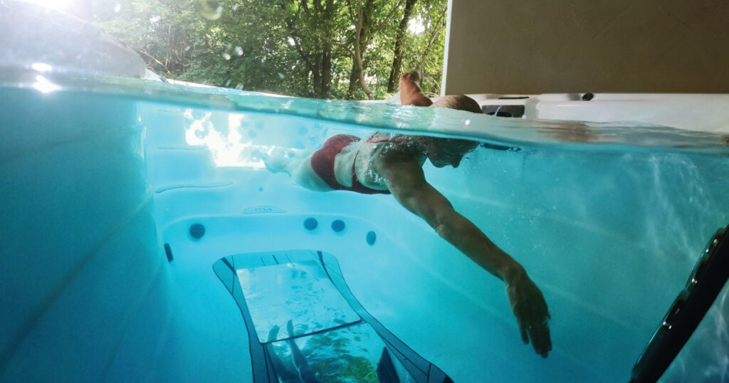lustra basenowe swim spa