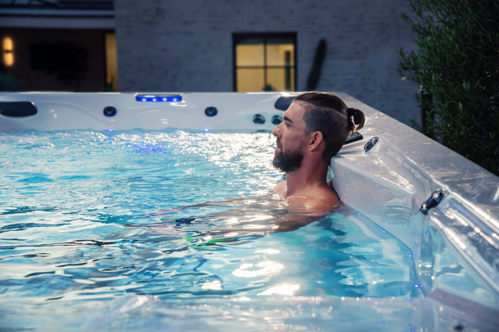 luksusowe spa kąpielowe Michael Phelpx